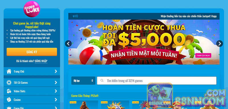 Happyluke luôn tung ra các khuyến mãi nhằm tri ân cộng đồng tham gia các trò chơi phổ biến
